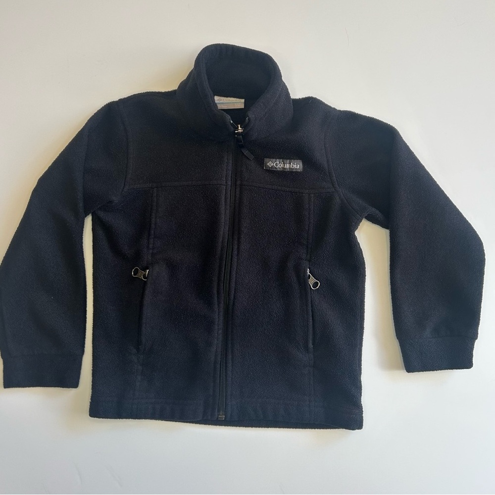 Columbia Kids Fleece Coat - Sz XXS (4/5) - Black